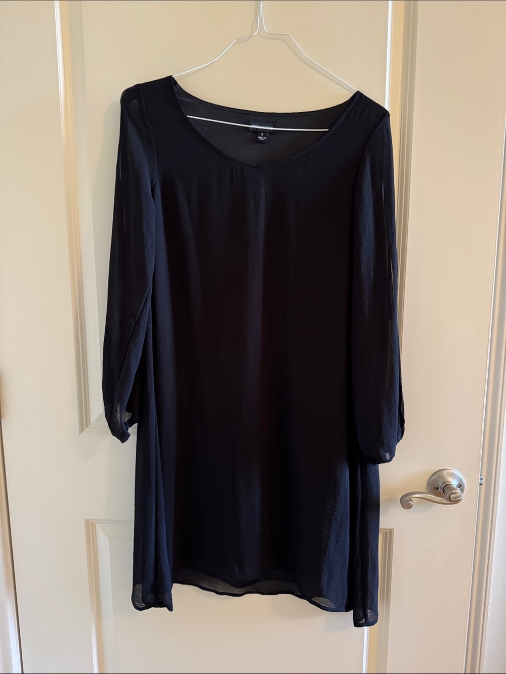 chloe+rene Black Women's Top - Small